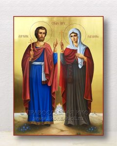 Икона «Адриан и Наталия, святые мученики» Белово