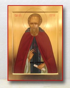 Икона «Сергий Радонежский, преподобный» (образец №15) Белово