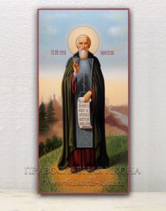 Икона «Сергий Радонежский, преподобный» (образец №17) Белово