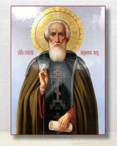 Икона «Сергий Радонежский, преподобный» (образец №21) Белово