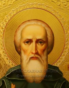 Икона «Сергий Радонежский, преподобный» (образец №24) Белово