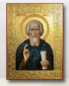 Икона «Сергий Радонежский, преподобный» (образец №27) Белово