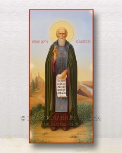 Икона «Сергий Радонежский, преподобный» (образец №61) Белово